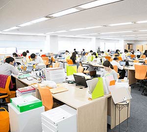 Bricks&UKの社内の様子