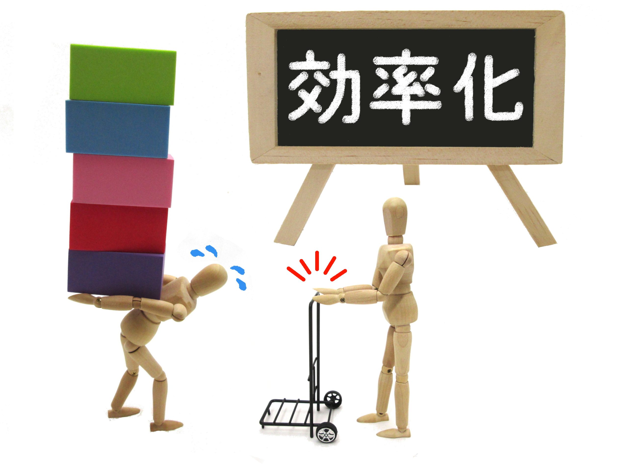 事務の効率が必要な理由