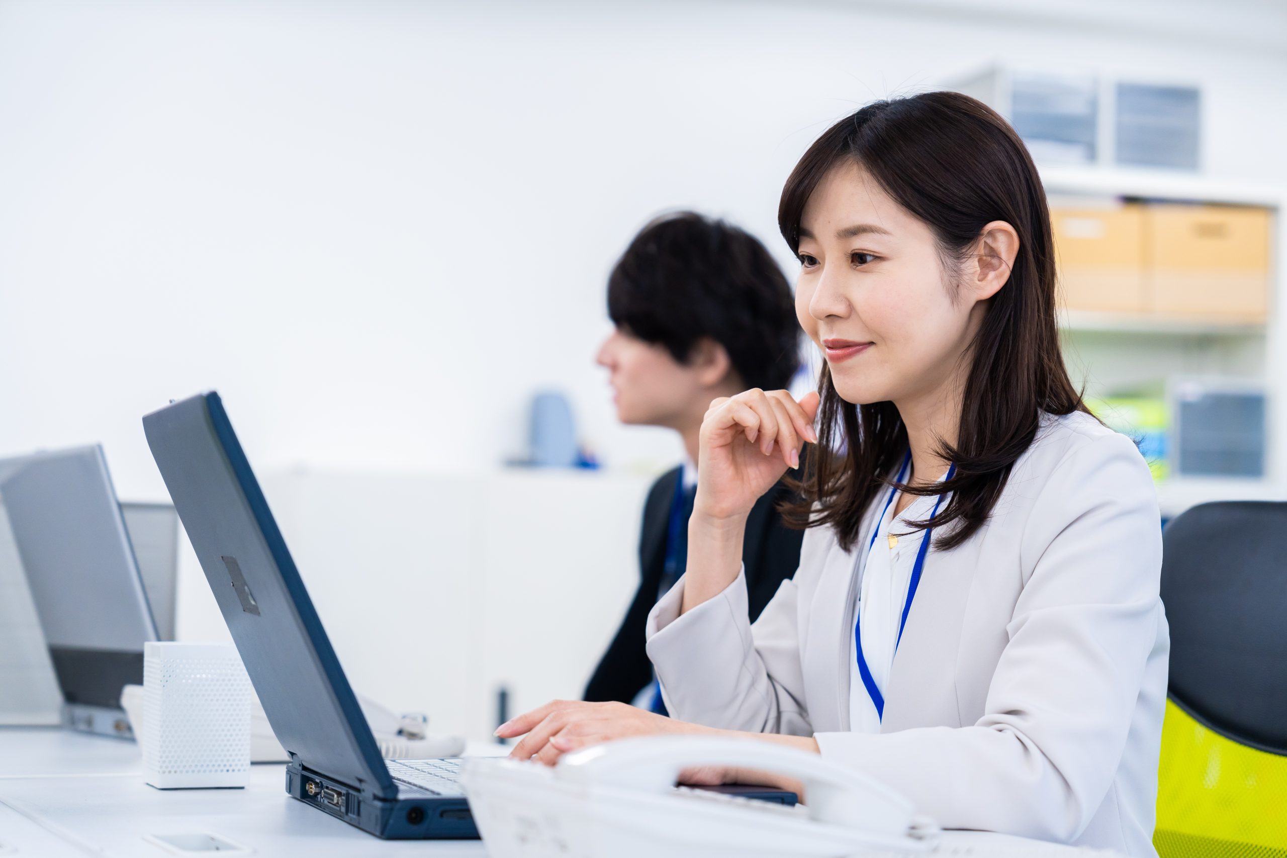 自分の業務に集中できている社員