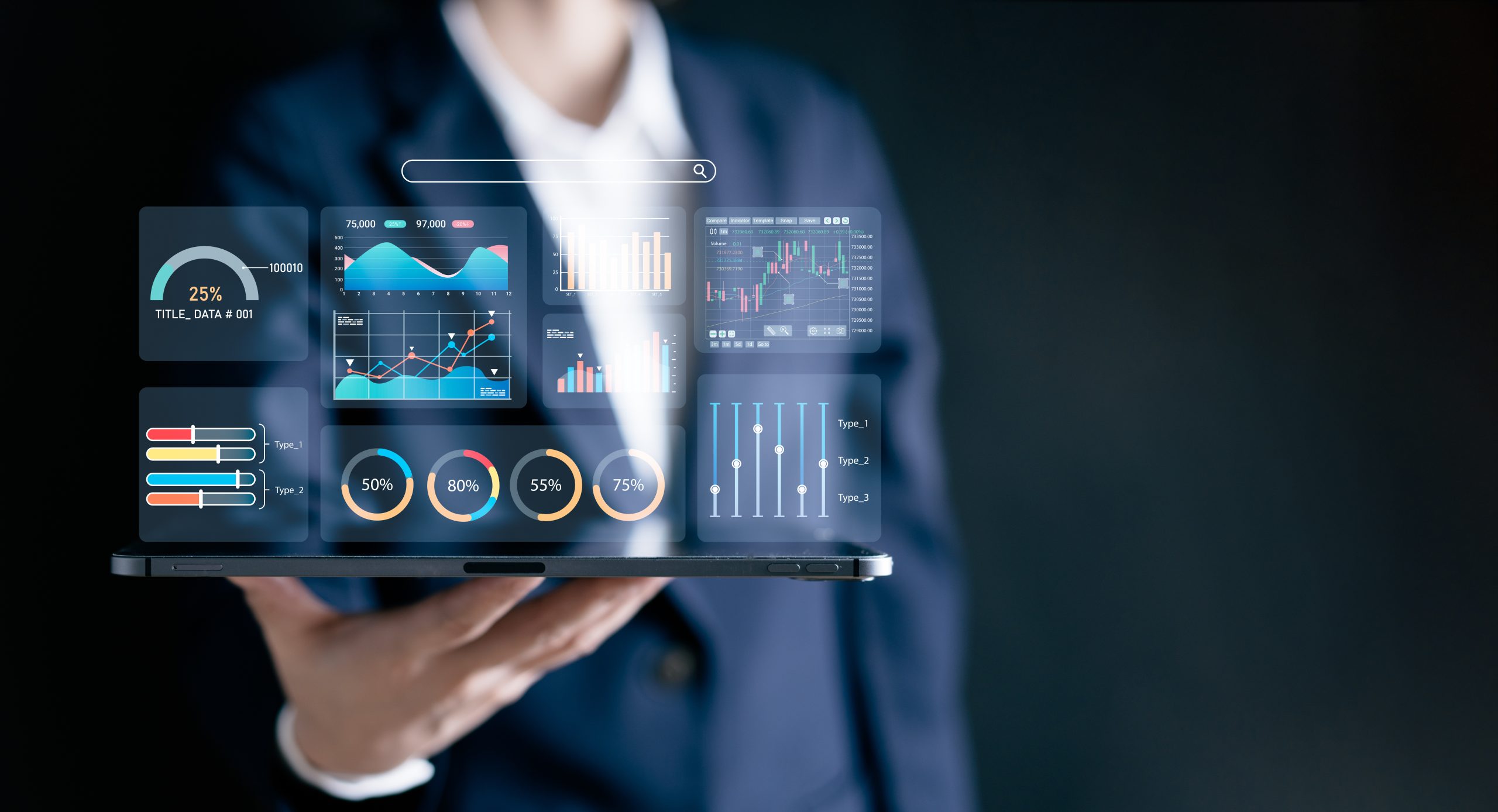 クラウド会計による蓄積された取引データ